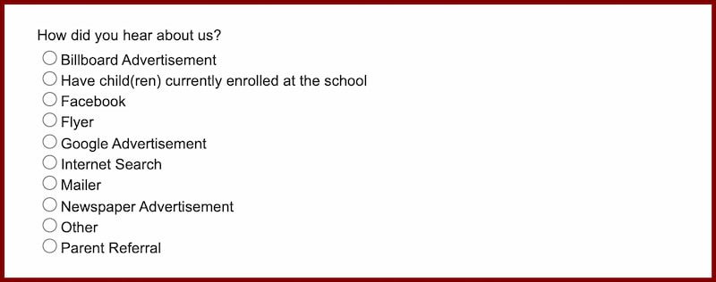 Referral Sample Instructions