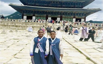 The Separi Brothers Land High Kicks At The Taekwondo Championship in Seoul